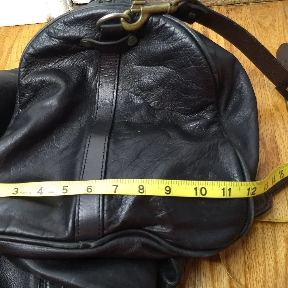 Rare Eagles Saquon Barkley Leather Bag Revisit Mitchell & Ness Travel Duffel